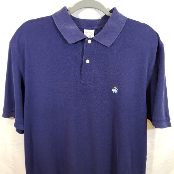 Brooks Brothers Blue Polo Shirt Golden Fleece L - Picture 6 of 16